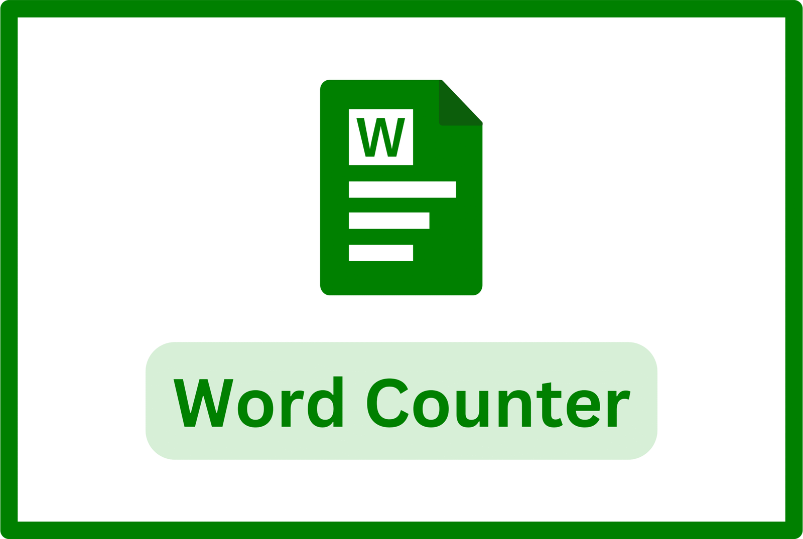Word Counter